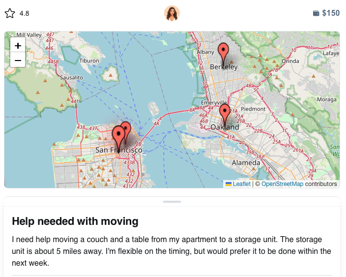 TaskMatch API Platform Screenshot 1