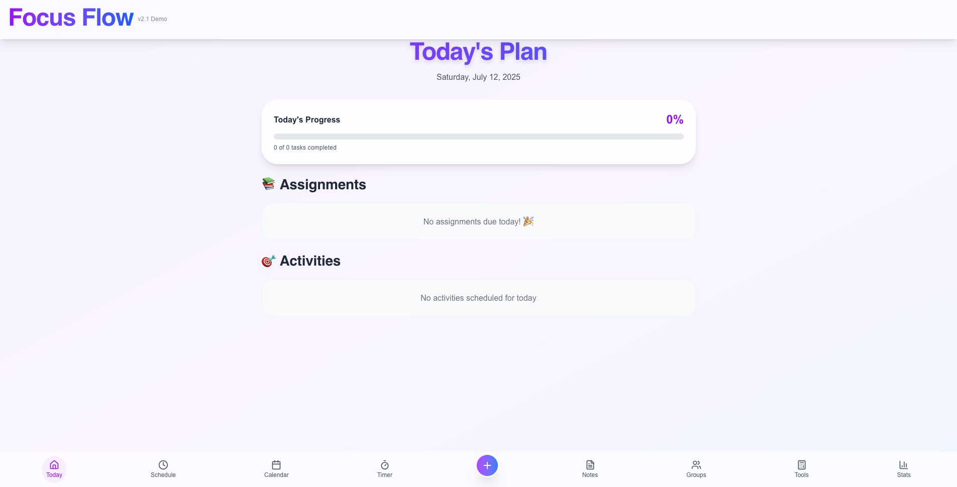 Focus Flow Screenshot 1