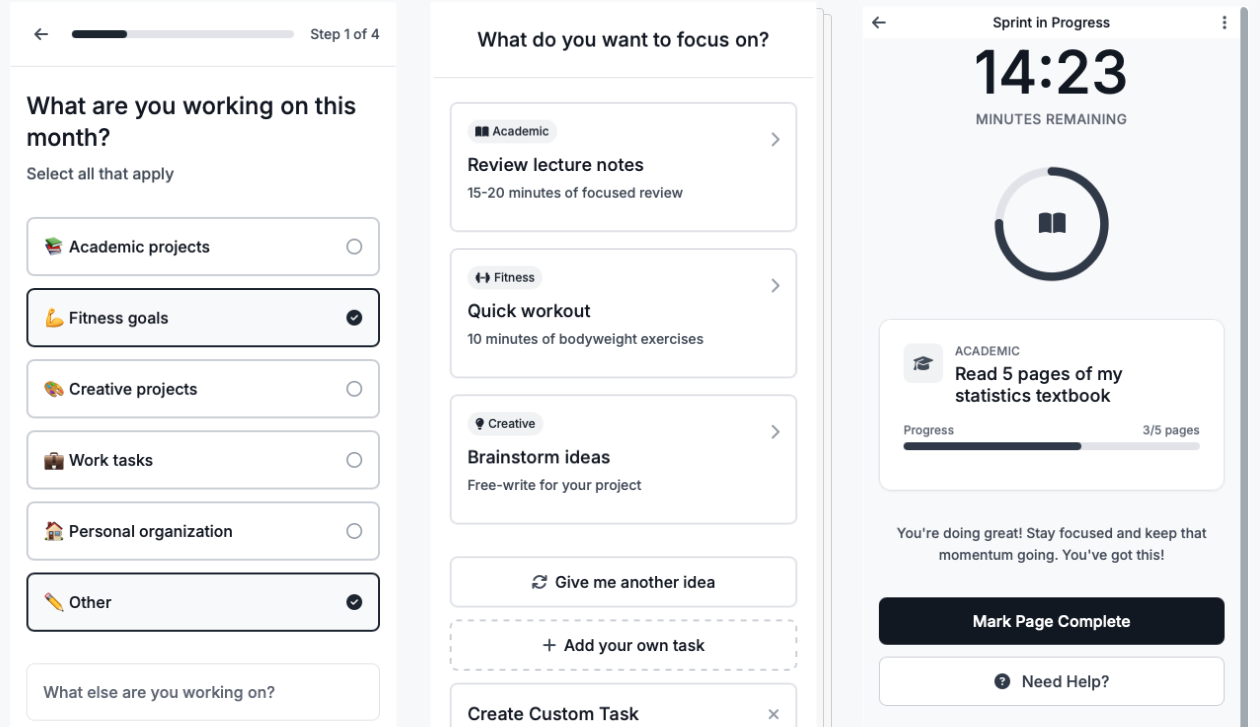 Sprint Coach Screenshot 1