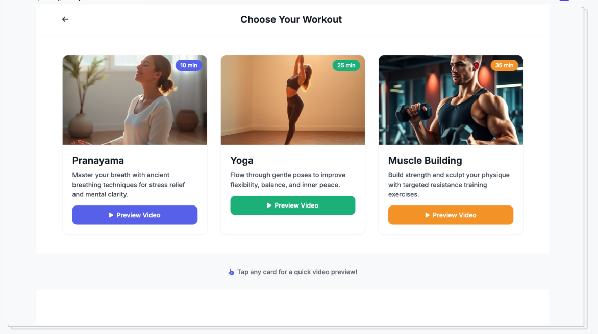 Morning Workout Motivator Screenshot 1